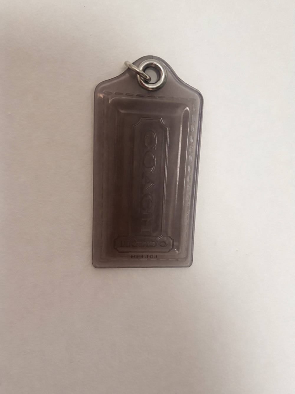 Coach Poppy  RARE Clear Tag - Picture 2 of 2